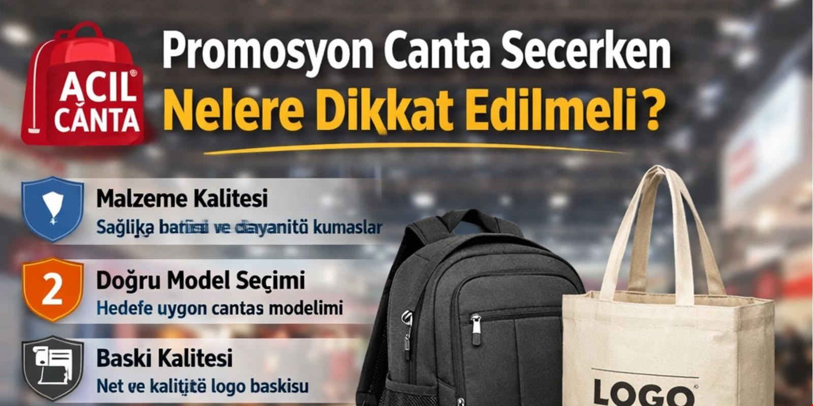 Promosyon Çanta Seçerken Nelere Dikkat Edilmeli?