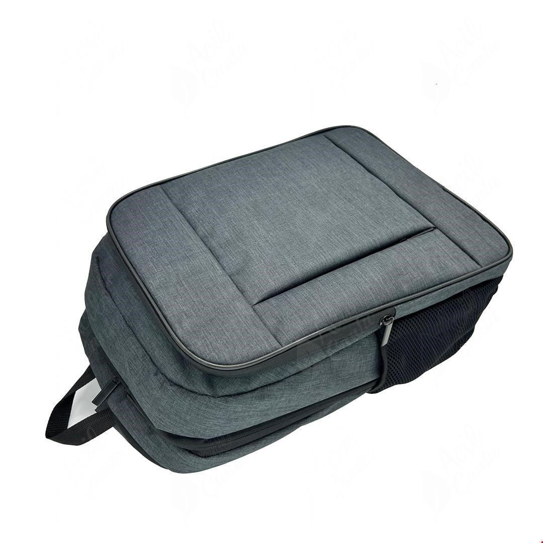 A3023 Gri Keten Sırt Çantası