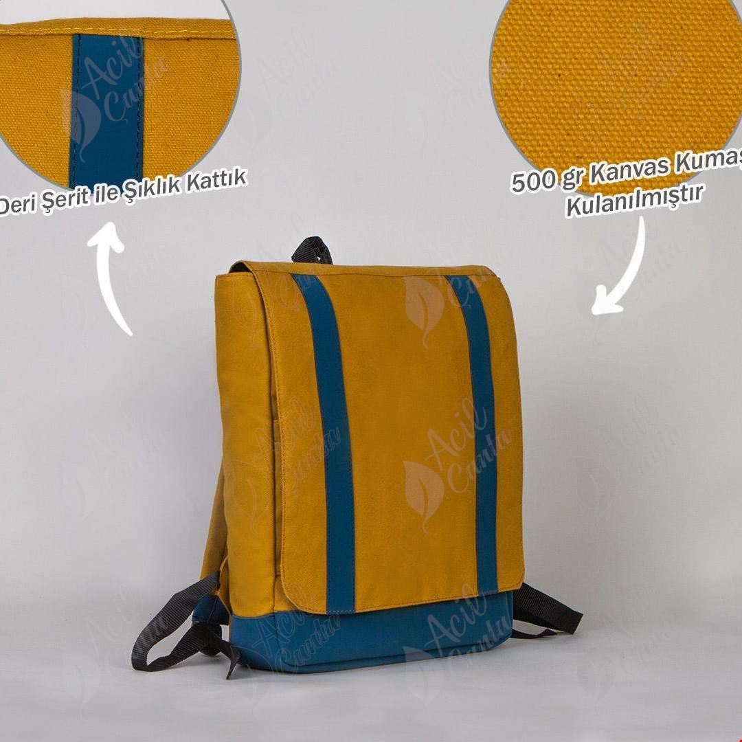 Kanvas Sırt Çantası