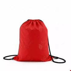 İpli Büzgülü çanta Kırmızı