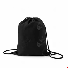 İpli Büzgülü İmperteks Çanta Siyah