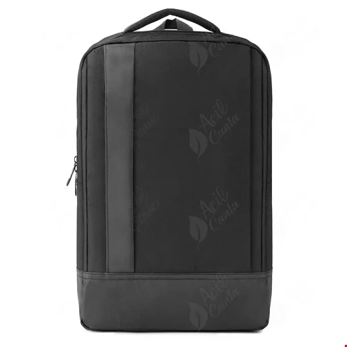 Siyah promosyon sırt çantası