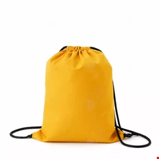 İpli Büzgülü İmperteks Çanta Sarı