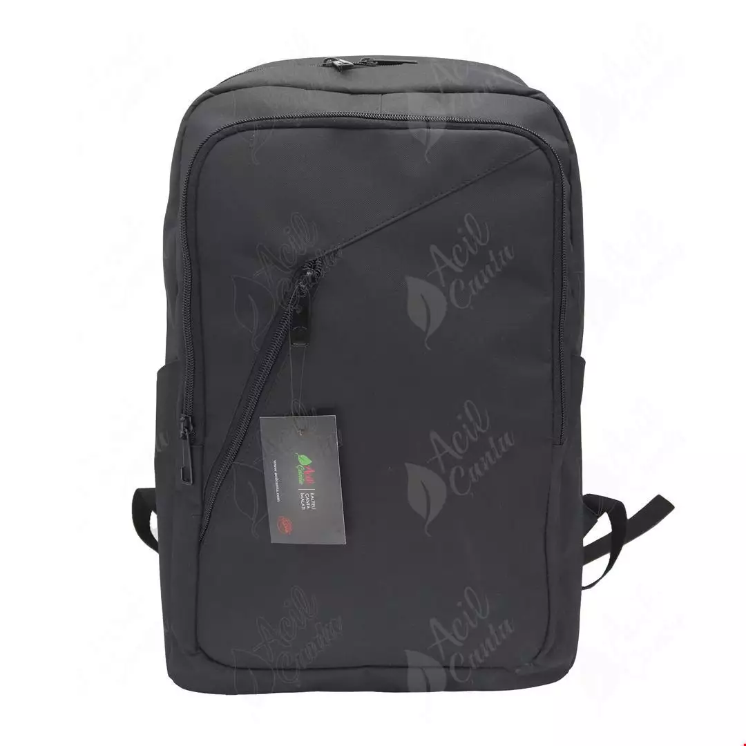 Siyah Promosyon Sırt Çantası